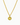 gold medallion pendant necklace