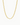 medium paperclip chain necklace gold