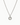 silver medallion pendant necklace