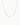 harry box chain necklace silver