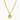 gold medallion pendant necklace