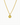 gold medallion pendant necklace