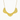 gold cleo statement necklace