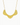 gold cleo statement necklace