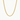 thick curb chain necklace gold