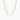 large paperclip chain necklace gold