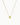 Nut Gold Pendant Necklace